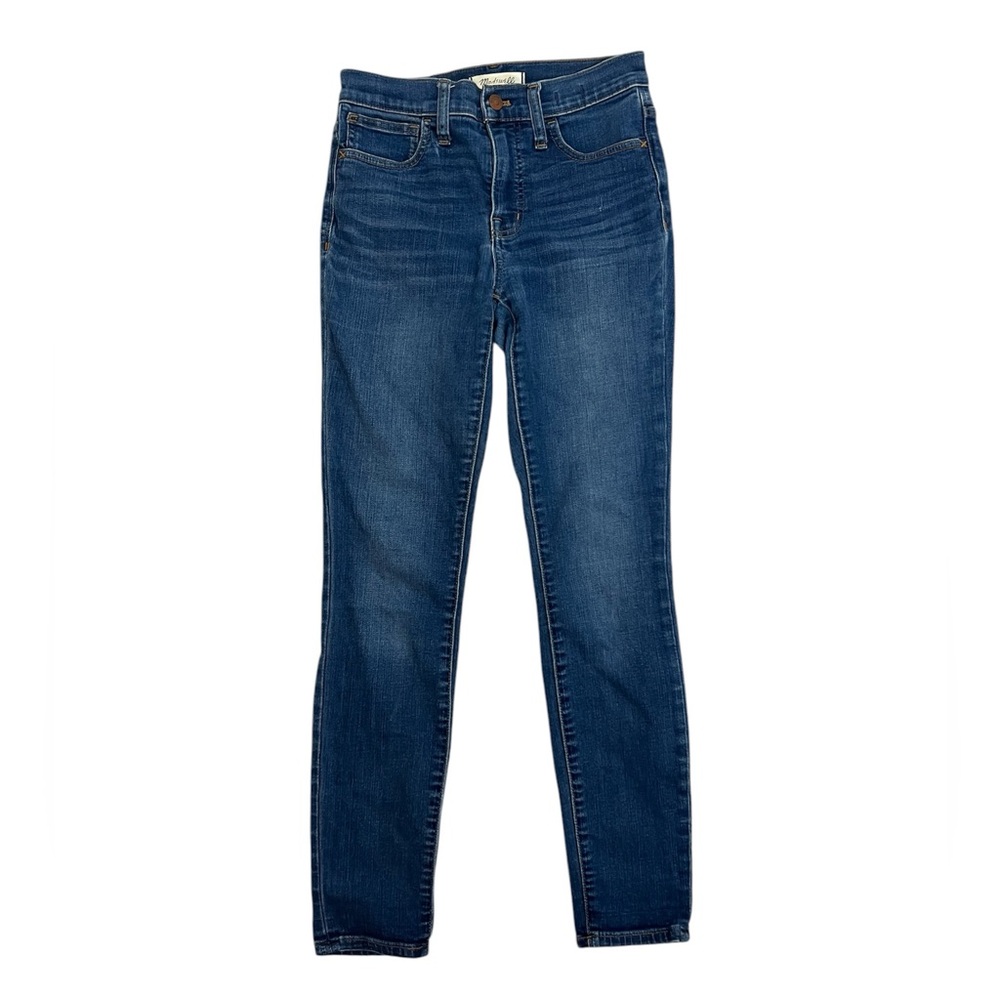 Madewell Roadtripper Dark Wash Blue Skinny Jeans 💙